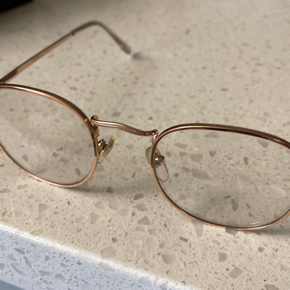 Vintage gold framed glasses